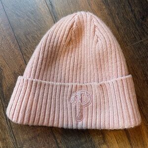 Philadelphia Phillies New Era Pink Glitter Beanie, Ski Hat